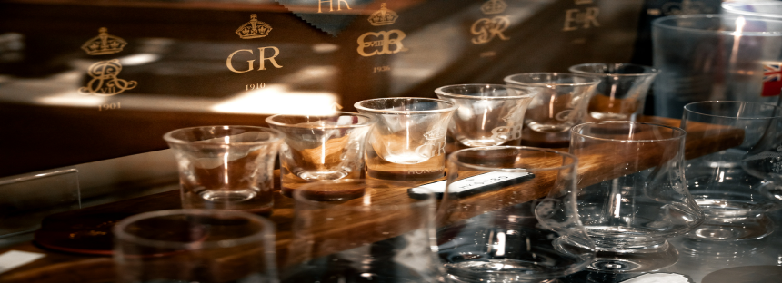 Store interior panorama